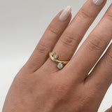 Shahla Karimi Jewelry Doshi Cluster Ring No. 2 14K Yellow Gold