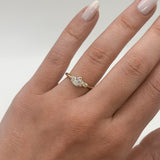 Shahla Karimi Jewelry Gaudí Mosaic Ring 14K Yellow Gold