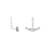 Zaha XL Diamond Arc Ear Jackets by Shahla Karimi on white background