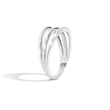 Shahla Karimi Negative Spaces White Gold Ring