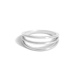 Shahla Karimi Negative Spaces White Gold Ring