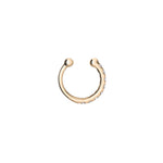 Shahla Karimi Pavé Ear Cuff 14K Yellow Gold