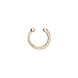 Shahla Karimi Pavé Ear Cuff 14K Yellow Gold