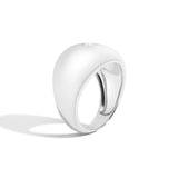 Shahla Karimi XL Bombe Ring with Brilliant Diamond White Gold