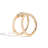 Shahla Karimi Zaha Cluster Wrap Yellow Gold Ring