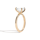 Shahla Karimi Shahla's Signature Pear Railless Pear Engagement Ring 14K Yellow Gold