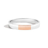 Shahla Karimi Jewelry No.2 10-90 14K Rose Gold 14K White Gold