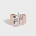 Shahla Karimi Jewelry Wiskup X Shahla Entropy Ring No.3 14K Rose Gold