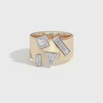 Shahla Karimi Jewelry Wiskup X Shahla Entropy Ring NO.1 14KYellowGold