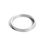 Shahla Karimi Jewelry 2.2mm Gold Band 14K White Gold or Platinum