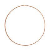 Shahla Karimi 3mm Franco Necklace 14K Rose Gold