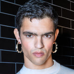 Shahla Karimi Aether X Shahla Rivet Half Arcs 14K Yellow Gold