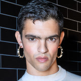 Shahla Karimi Aether X Shahla Rivet Half Arcs 14K Yellow Gold