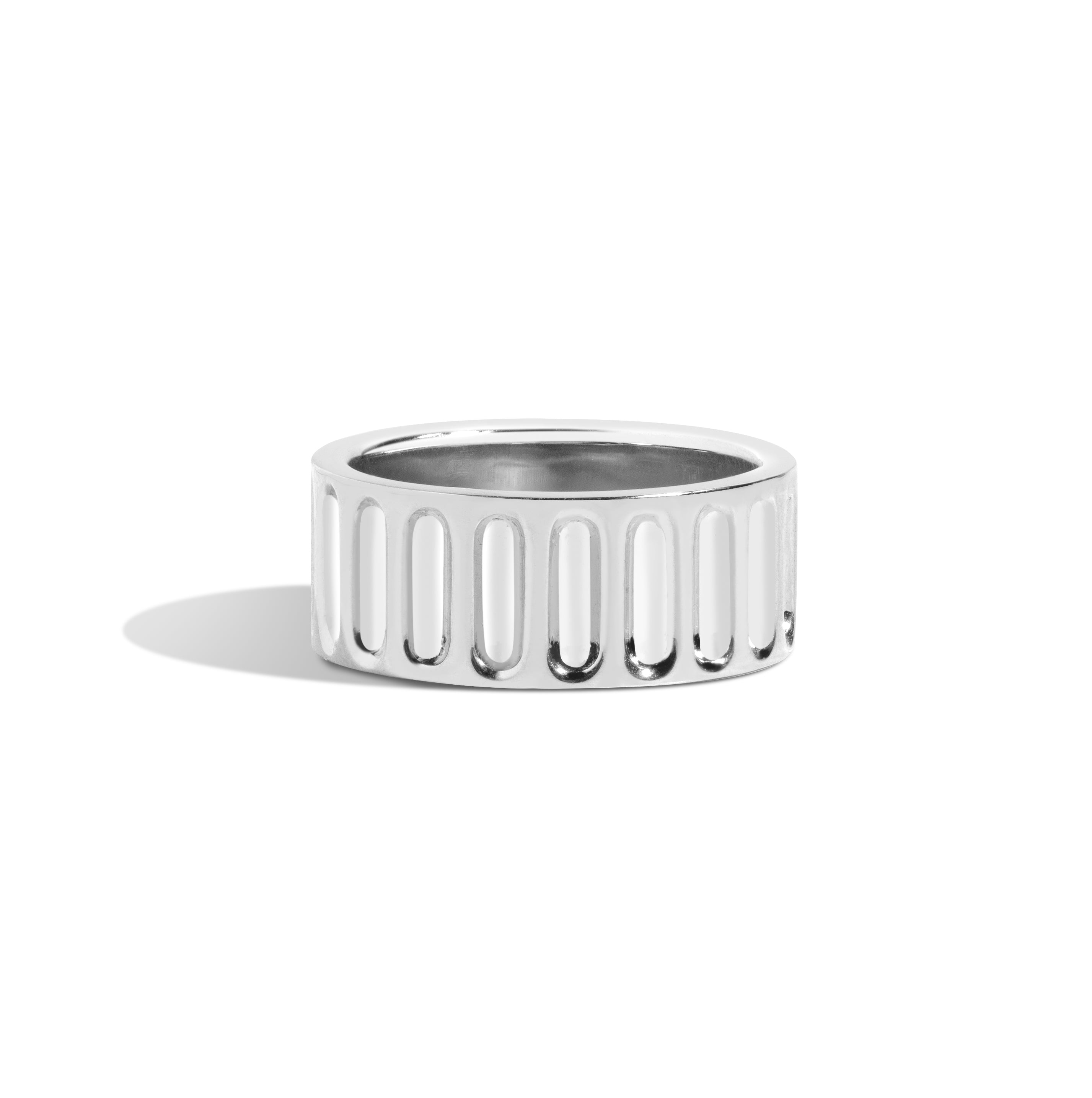 Shahla Karimi Aether X Shahla Female Column Ring 14K White Gold