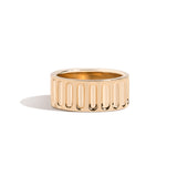 Shahla Karimi Aether X Shahla Female Column Ring 14K Yellow Gold
