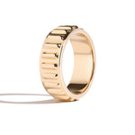 Shahla Karimi Aether X Shahla Male Column Ring 14K Yellow Gold
