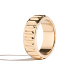 Shahla Karimi Aether X Shahla Male Column Ring 14K Yellow Gold