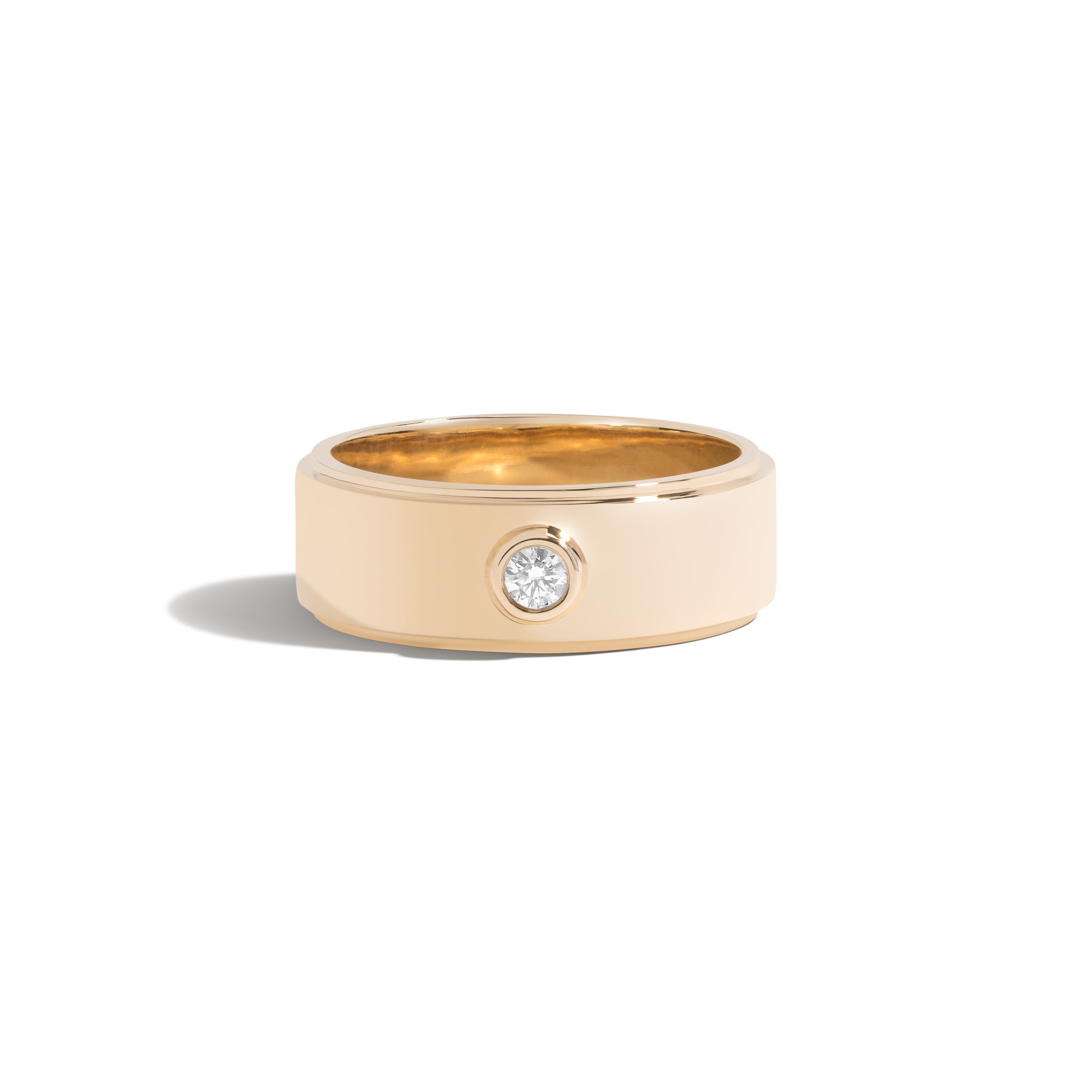 Shahla Karimi Aether X Shahla Rivet Band No.1 14K Yellow Gold