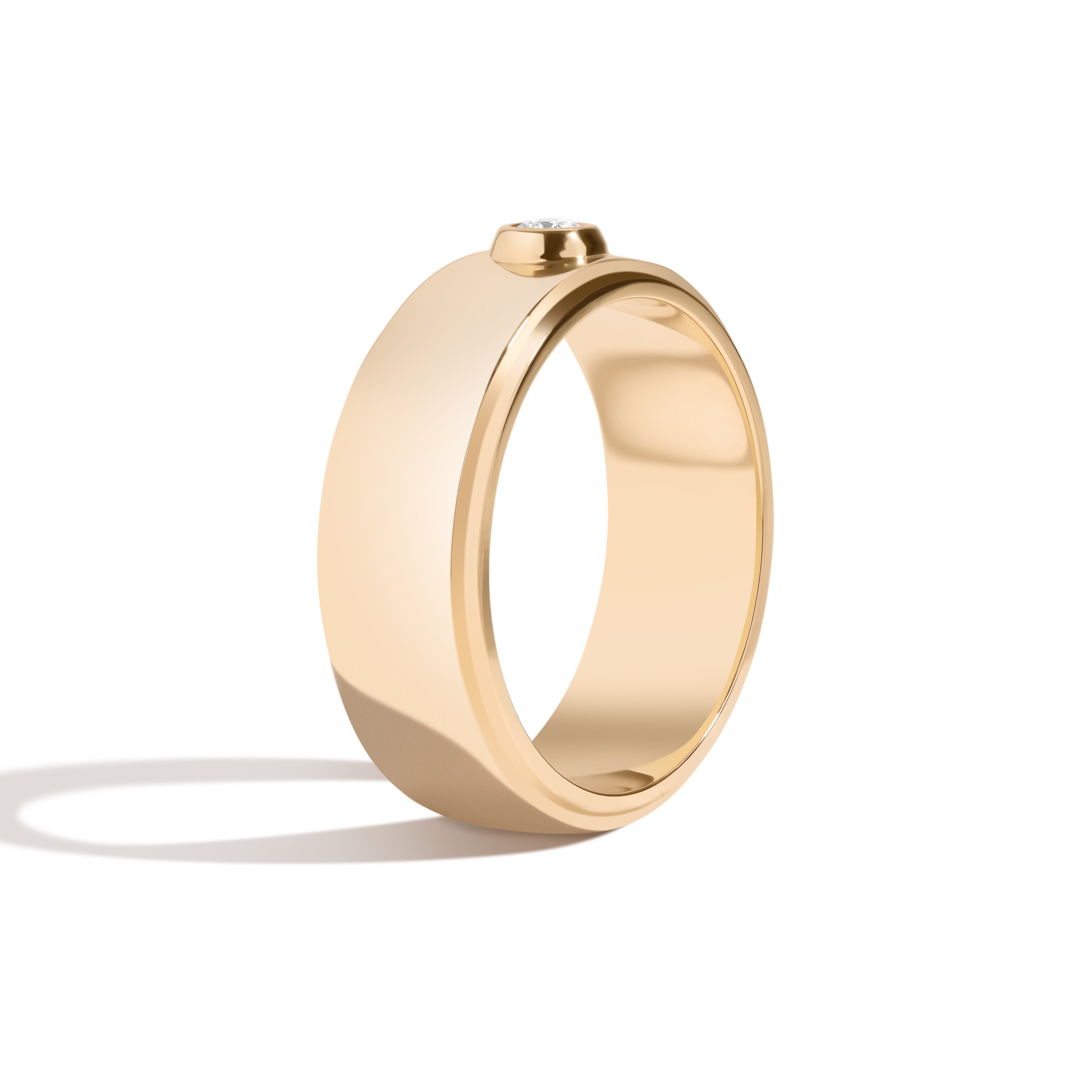 Shahla Karimi Aether X Shahla Rivet Band No.1 14K Yellow Gold