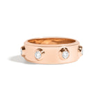 Shahla Karimi Aether X Shahla Rivet Band No.2 14K Rose Gold