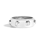 Shahla Karimi Aether X Shahla Rivet Band No.2 14K White Gold