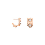 Shahla Karimi Aether X Shahla Rivet Half Arcs 14K Rose Gold