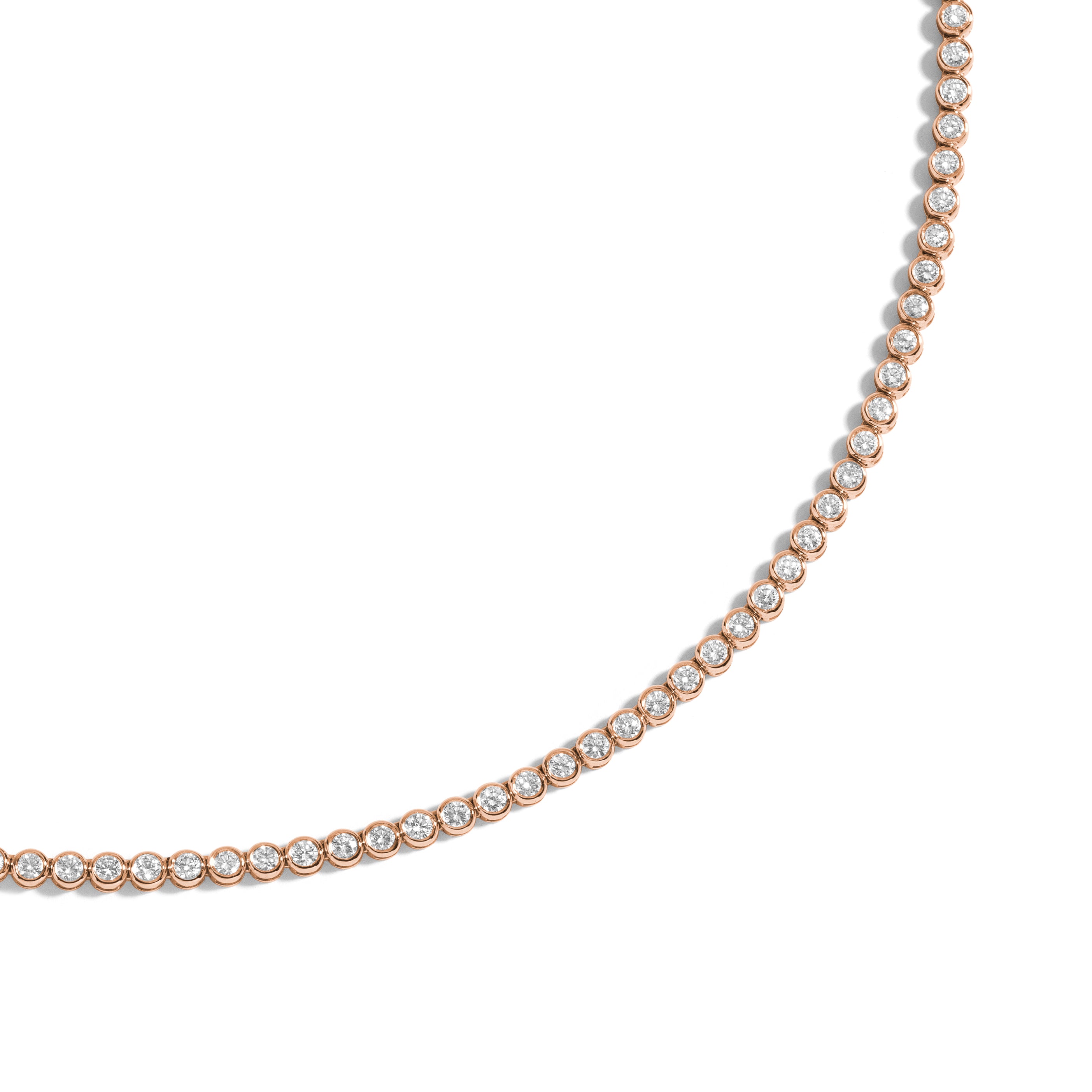 Noble Diamond Tennis Necklace – STONE AND STRAND