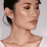 Shahla Karimi Diamond Foundry Deco Rotating Stone Crawlers - 14K Yellow Gold - gif