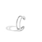 Shahla Karimi Double Ear Cuff 14K White Gold