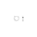 Shahla Karimi Essential 9.5mm Huggie 14K White Gold