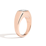 Shahla Karimi JOON Asscher Signet Ring 14K Rose Gold