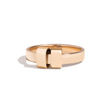 Shahla Karimi Joon Signature 4mm 14K Yellow Gold Band With 2 Wraps