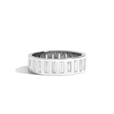 Shahla Karimi Joon Baguette Eternity Band 14K White Gold
