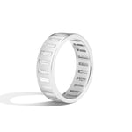 Shahla Karimi Joon Baguette Eternity Band 14K White Gold