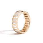 Shahla Karimi Joon Baguette Eternity Band 14K Yellow Gold