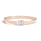 Shahla Karimi Joon 14K Rose Gold Bracelet with Platinum Wraps