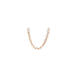 Shahla Karimi Mid-Century Mies Ear Chain 14K Rose Gold 
