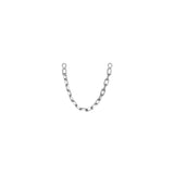 Shahla Karimi Mid-Century Mies Ear Chain 14K White Gold 