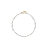 Shahla Karimi Pierced Diamond Tennis Bracelet 14K Yellow Gold