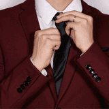 Shahla Karimi Jewelry Every Love 3mm Vertical Hammered Band 14/18K Yellow Gold on Model GIF