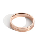 Shahla Karimi Jewelry Every Love Horizontal Better Half Band 14K Rose Gold