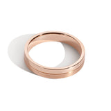 Shahla Karimi Jewelry Every Love Horizontal Better Half Band 14K Rose Gold