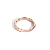 Shahla Karimi Jewelry Every Love Knife Edge Band 14K Rose Gold  