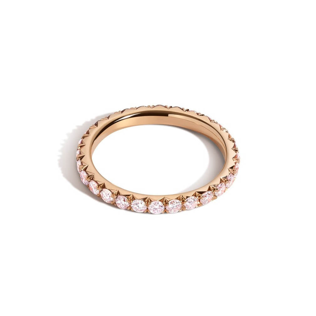 Rose gold eternity band online