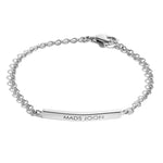 Shahla Karimi Baby ID Bracelet 14K White Gold