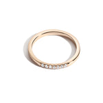 Shahla Karimi Jewelry April Diamond Birthstone Demi Band 14K Yellow Gold