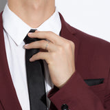 Shahla Karimi Jewelry Every Love Rainbow Demi Band Pink Sapphire, Citrine, Yellow Sapphire, Tsavorite, Aquamarine, Blue Sapphire, and Amethyst 14K White Gold on Model