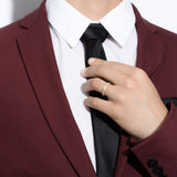 Shahla Karimi Jewelry Every Love Better Half Pave Band 14/18K Yellow Gold on Model