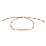 Shahla Karimi 14K Rose Gold Mother Baby ID Bracelet 