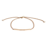 Shahla Karimi 14K Yellow Gold Mother Baby ID Bracelet